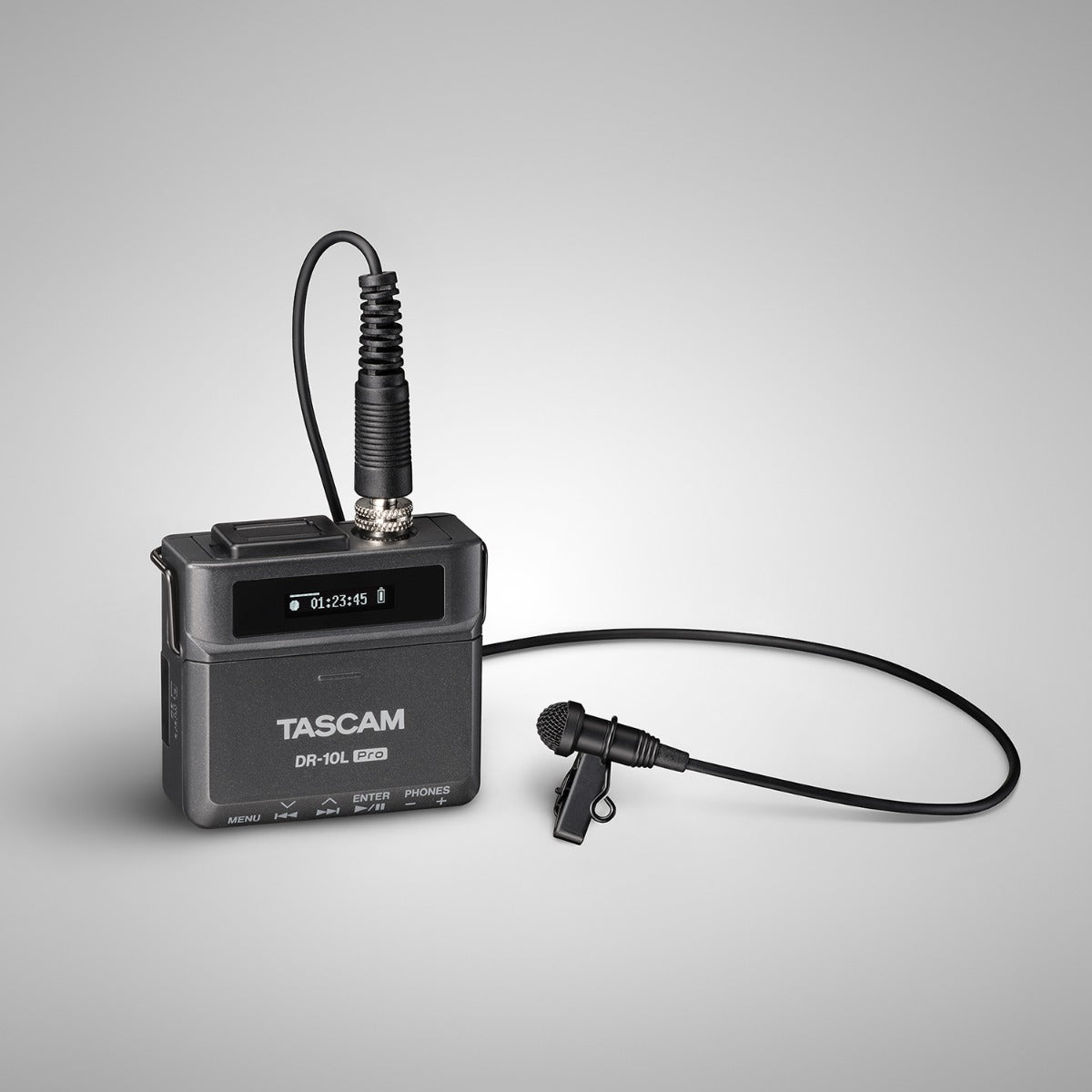 Tascam DR-10L Pro  Micro-Linear 32-Bit float Recorder with Lavalier-Microphone