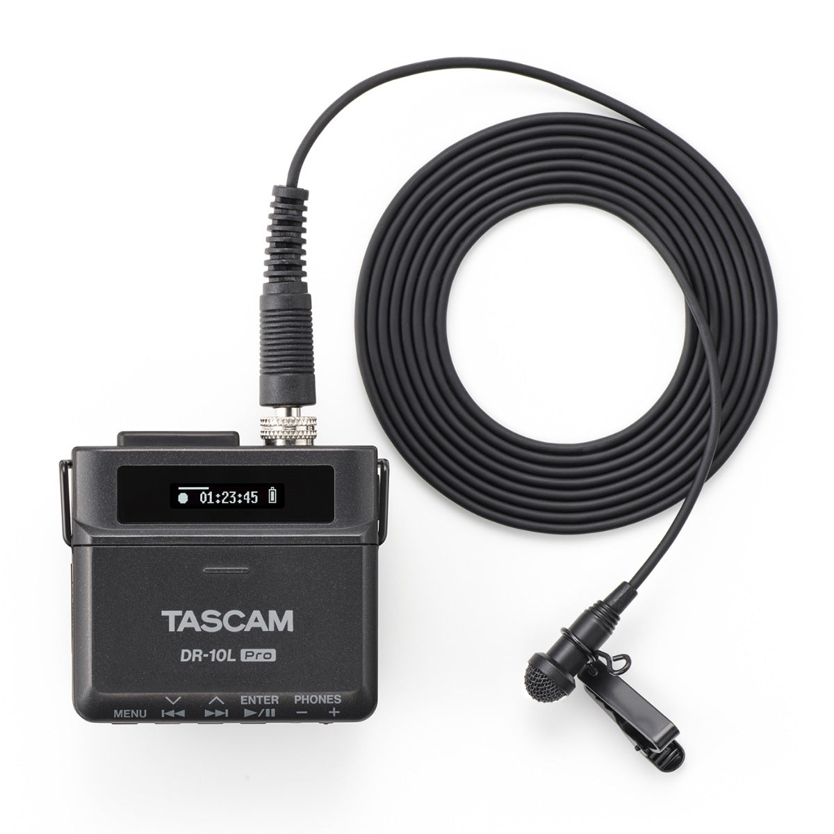 Tascam DR-10L Pro Micro-Linear 32-Bit float Recorder with Lavalier