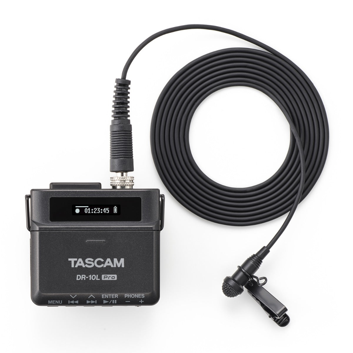 Tascam DR-10L Pro  Micro-Linear 32-Bit float Recorder with Lavalier-Microphone