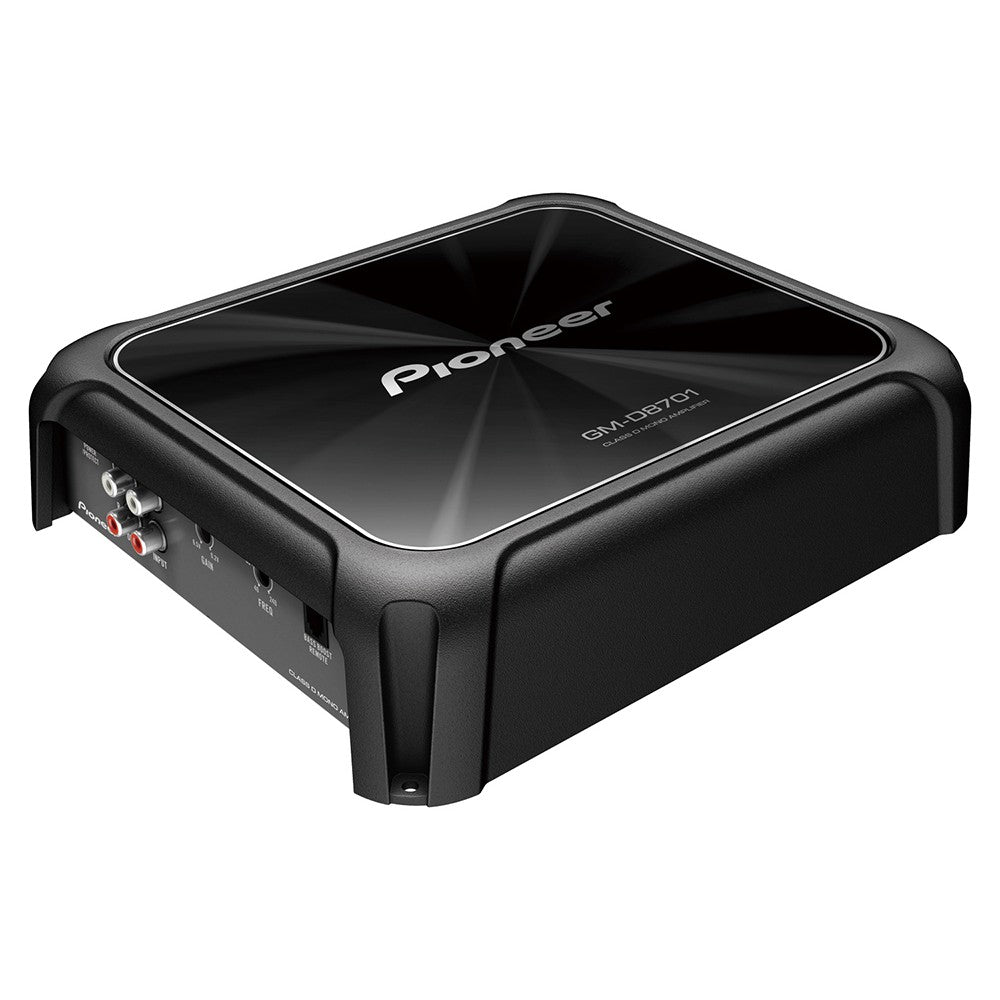 Pioneer GM-D8701 Mono 1600W Class-FD Car Amplifier with Bass Boost