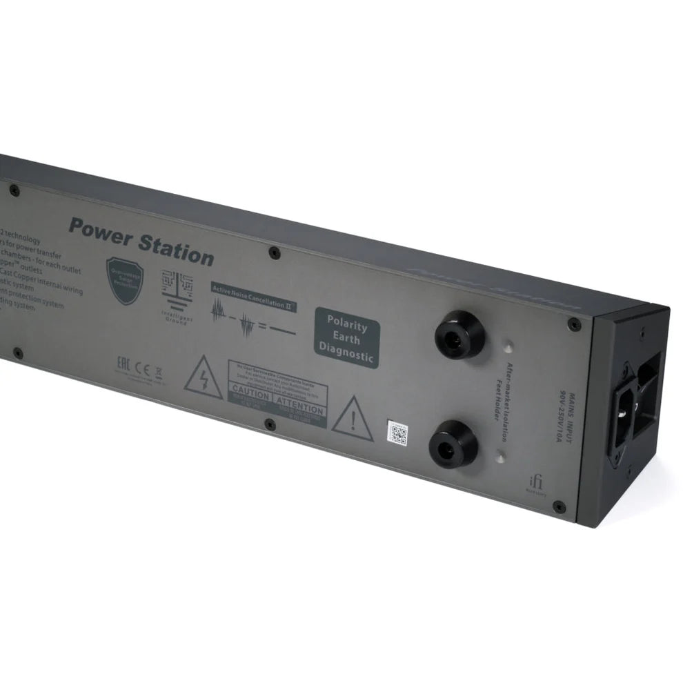 SilentPower by iFi Logo iFi Audio PowerStation - Audiophile Mains Power Extension Block
