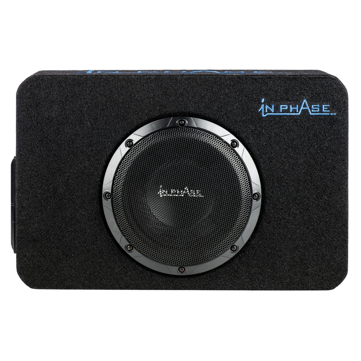 In Phase XTB-8A 600W Active Amplified Subwoofer Enclosure with Built in Class D Amp, Bass Remote and Quick Release Connections