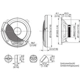 Kenwood KFC-E130P 13cm 250W Component speaker system