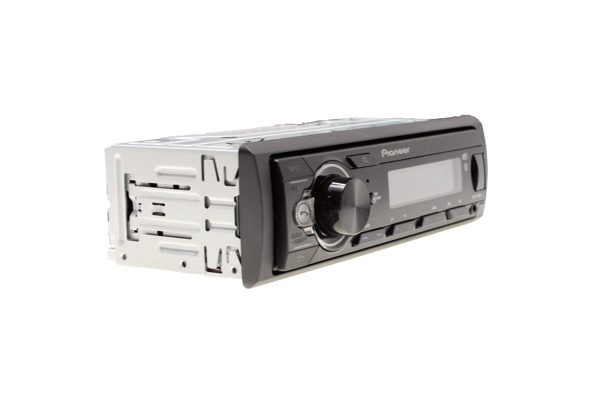 Pioneer MVH-330DAB Single Din Stereo with DAB Bluetooth USB and Compatible with Android Devices