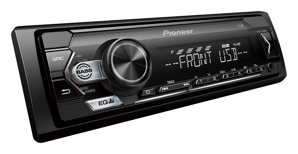 Pioneer MVH-S120UB Mechless Car Stereo RDS tuner with USB and AUX