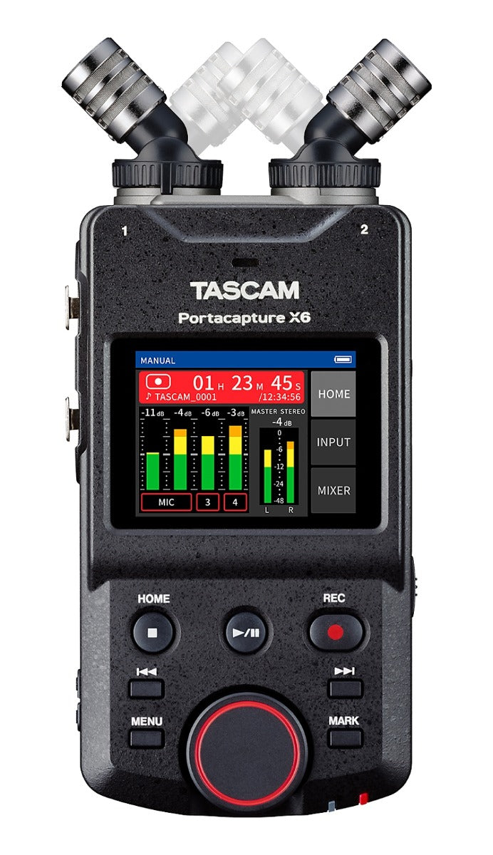 Tascam Portacapture X6 High Definition Handheld Multitrack Recorder