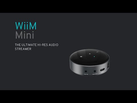 WiiM Mini Wireless Hi-Res Music Streamer – Superfi
