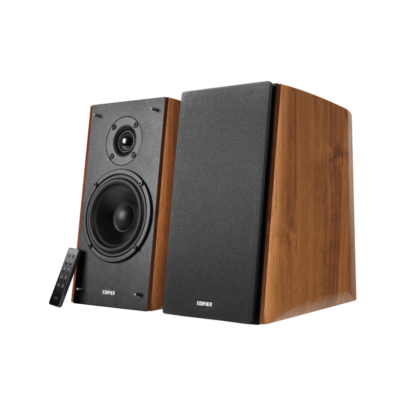 Edifier R2000DB Active Bluetooth Bookshelf Speaker warm oak