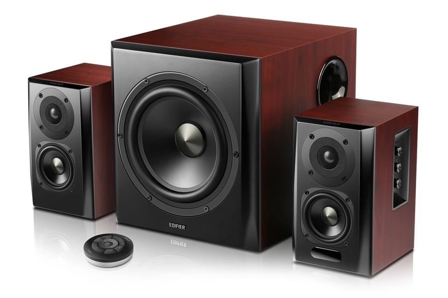 2.1 powered hot sale speakers