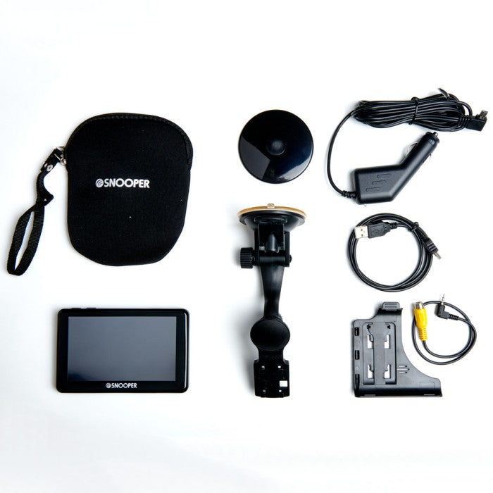 Snooper Truckmate SC5900 DVR G2 5" Touchscreen Sat-Nav with Built in Dashcam
