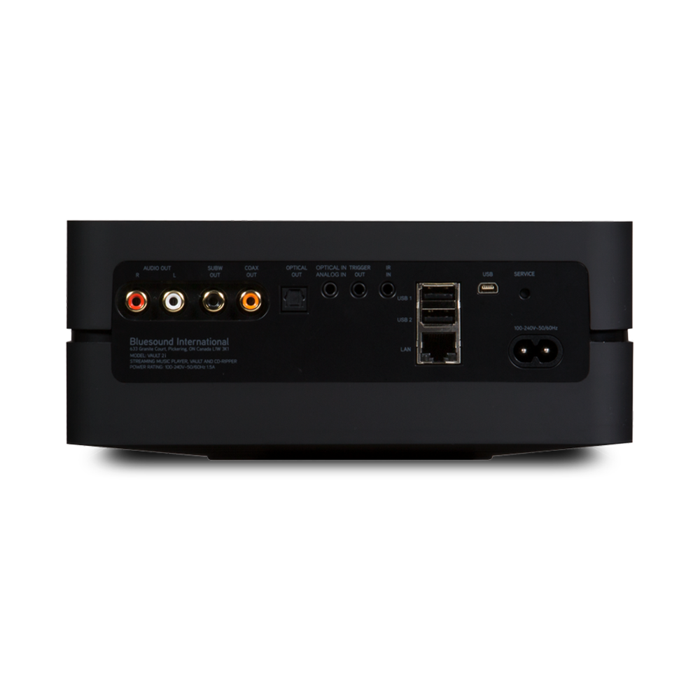 Bluesound VAULT 2i High-Res 2TB Network Hard Drive CD Ripper and Streamer