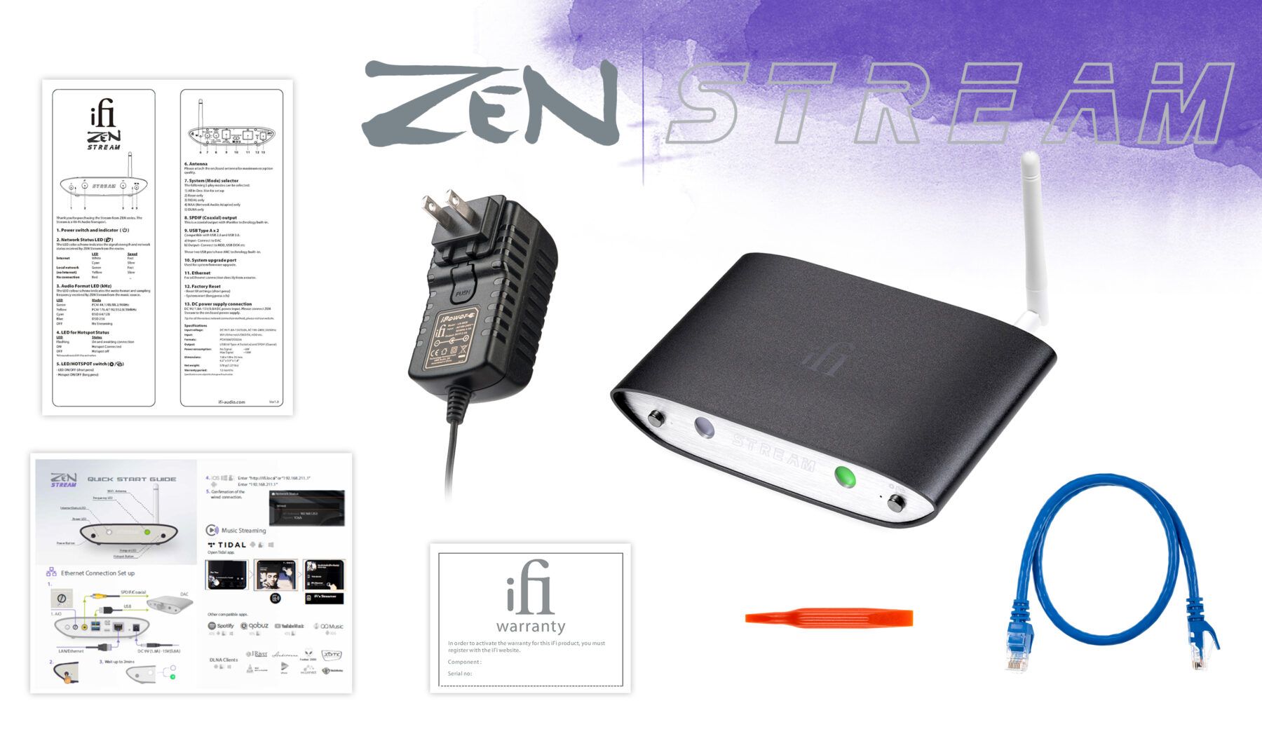 IFI AUDIO Zen Stream Network Streamer – Superfi